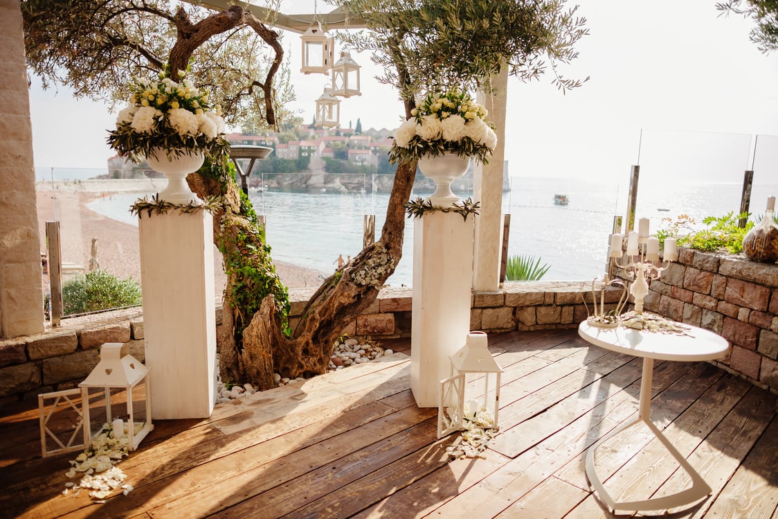 Destination Wedding Ceremony Arch